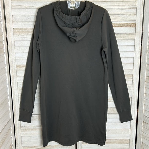 Athleta Surrey Hills Hoodie Sweatshirt Dress with Kangaroo Pocket. Size Small - Picture 8 of 13